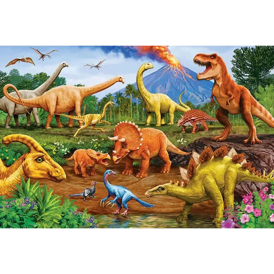 Dinos 35 Piece Floor Jigsaw Puzzle Cobble Hill