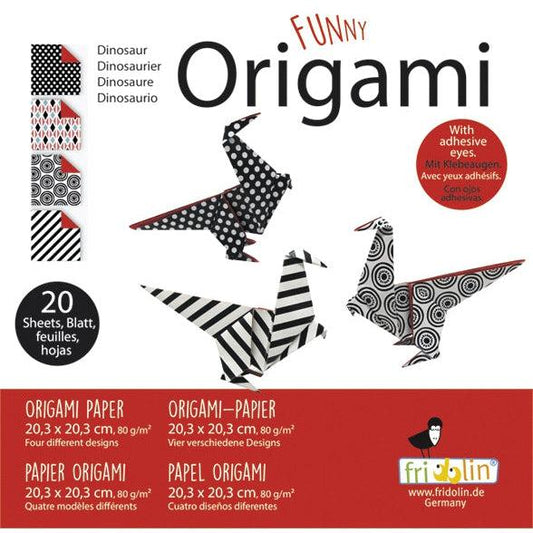 Dinosaur Funny Origami Kit Fridolin