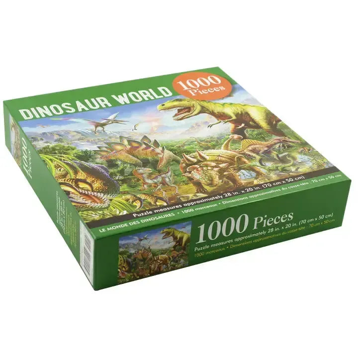 Dinosaur World 1000 Piece Jigsaw Puzzle Peter Pauper