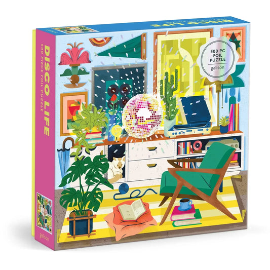 Disco Life 500 Piece Jigsaw Puzzle Galison