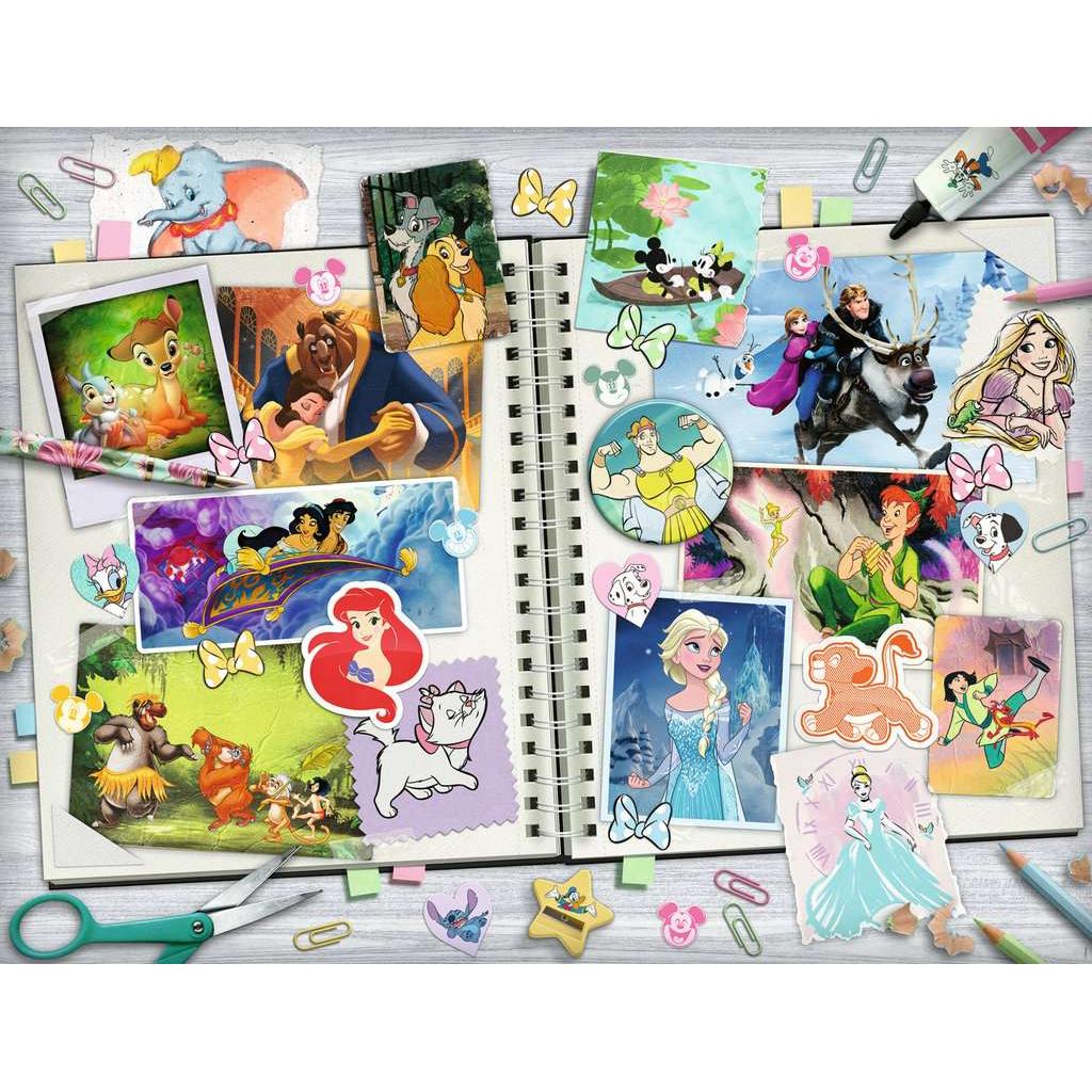 Disney Scrapbook 2000 Piece Jigsaw Puzzle Ravensburger
