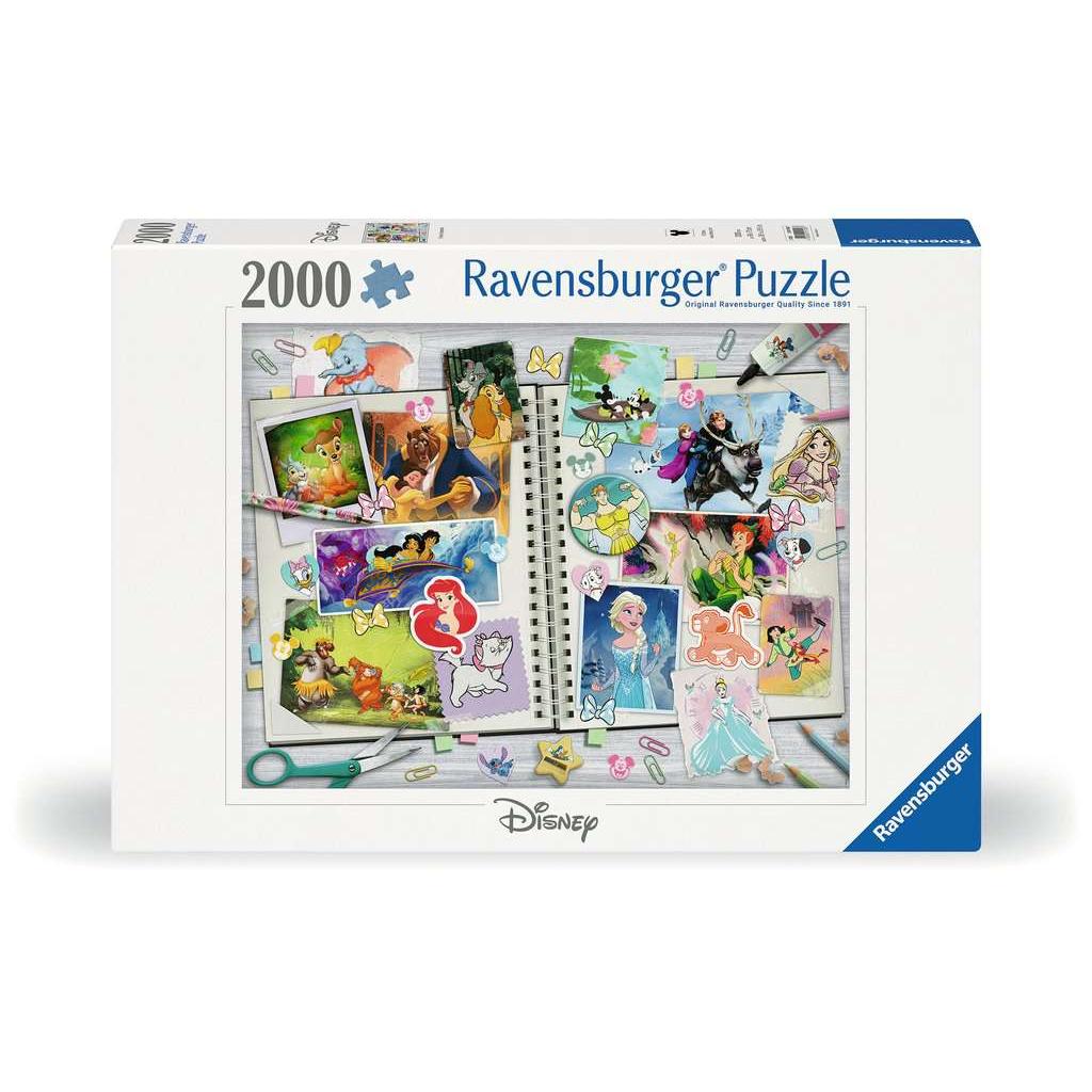 Disney Scrapbook 2000 Piece Jigsaw Puzzle Ravensburger