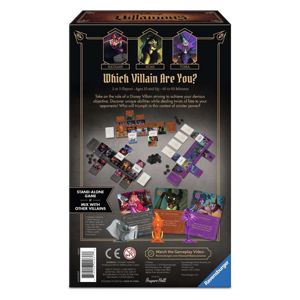 Disney Villainous: Evil Comes Prepared - Trading Card Game - Ravensburger