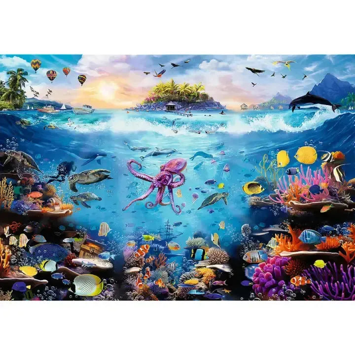 Dive into Underwater Paradise 13500 Piece Jigsaw Puzzle Trefl