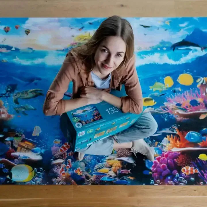 Dive into Underwater Paradise 13500 Piece Jigsaw Puzzle Trefl