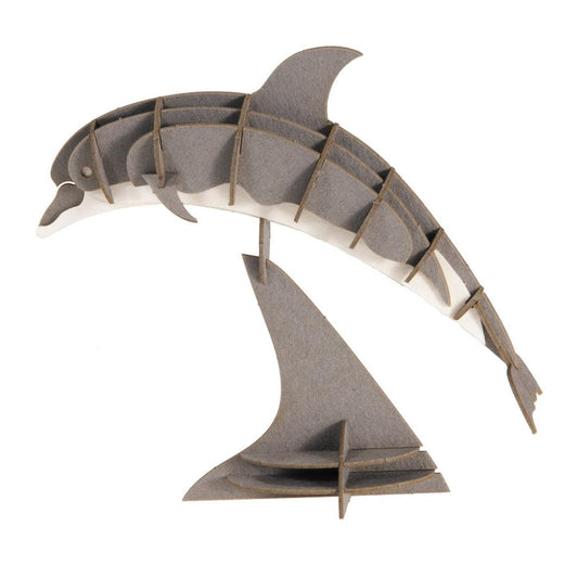 Dolphin 3D Cardboard Model Kit Fridolin