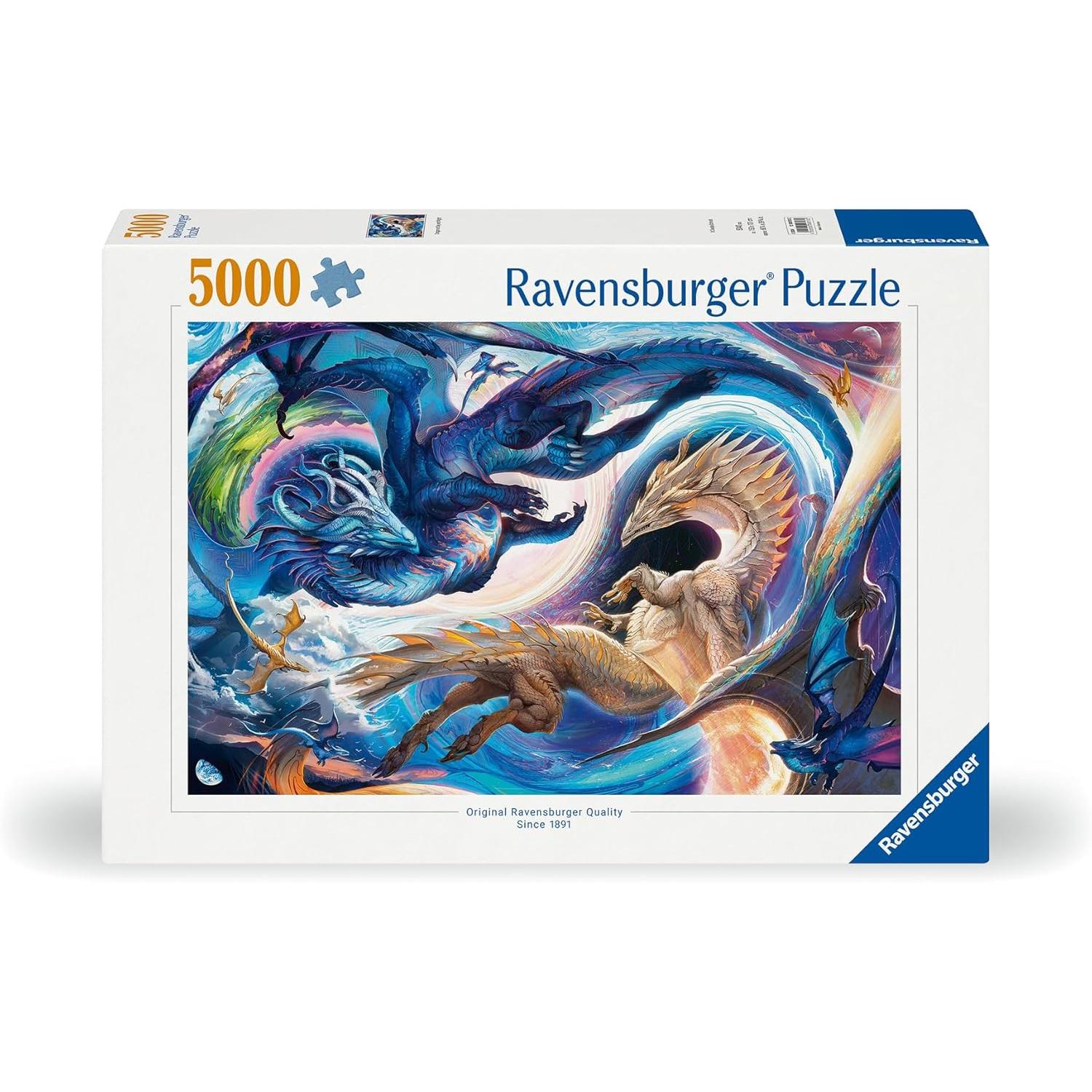 Dragon Day & Night 5000 Piece Jigsaw Puzzle Ravensburger