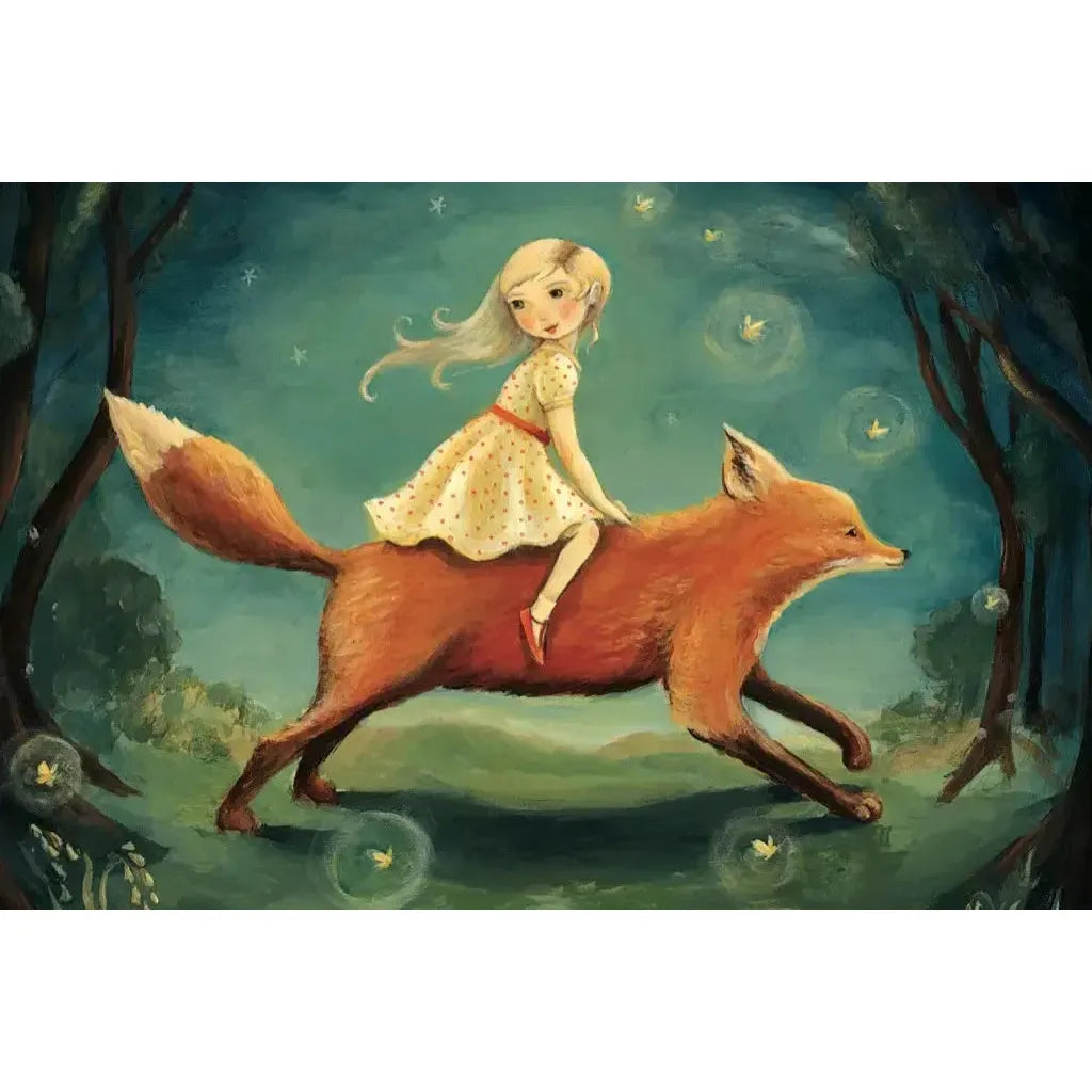 Dream Fox Dream World 20 Piece Mini Jigsaw Puzzle NYPC