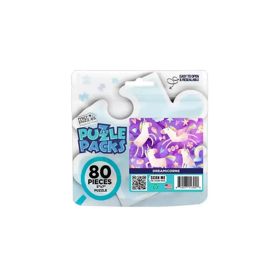 Dreamicorns 80 Piece Mini Jigsaw Puzzle Micro Puzzles
