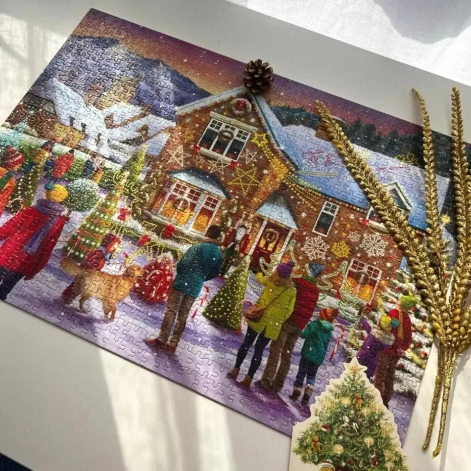 Dressed Up for Christmas 1000 Piece Jigsaw Puzzle Gibsons