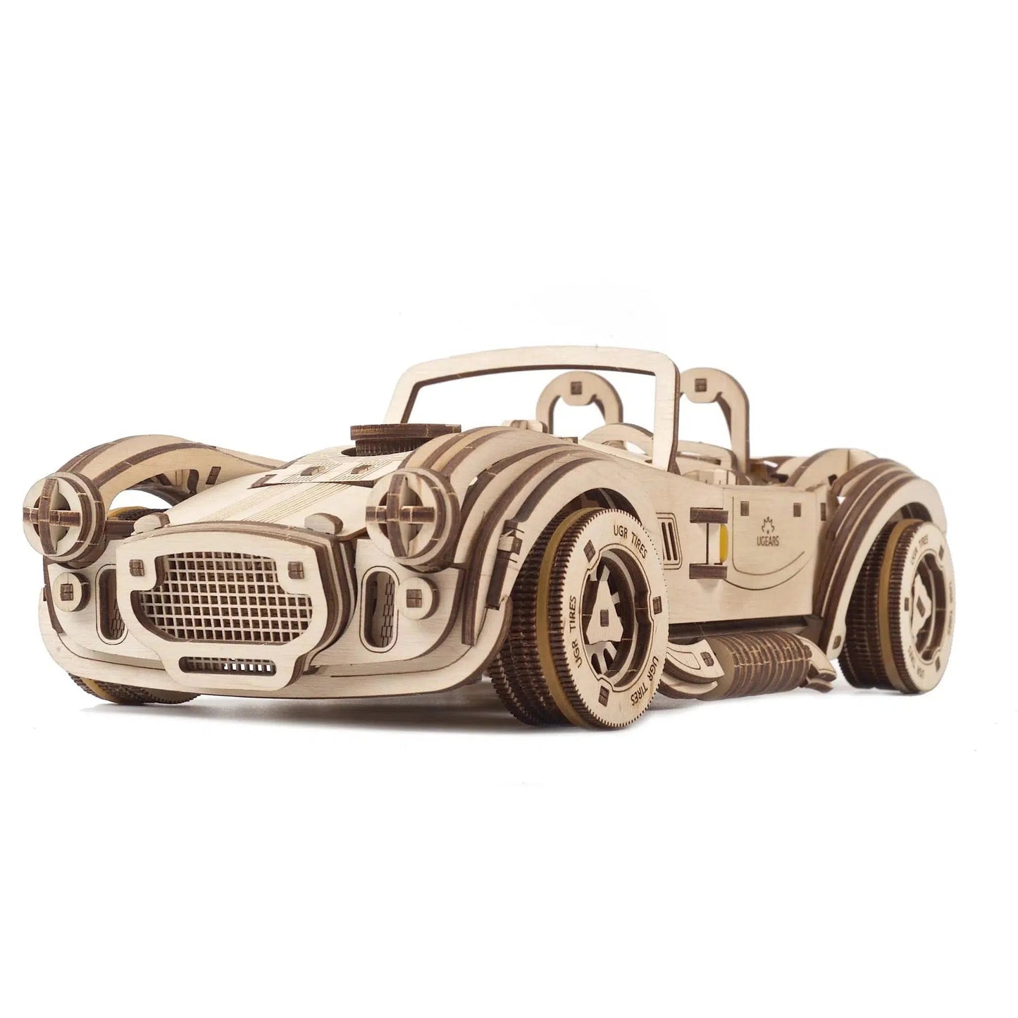 Drift Cobra Racing Car 3D Wood Model Kit UGEARS