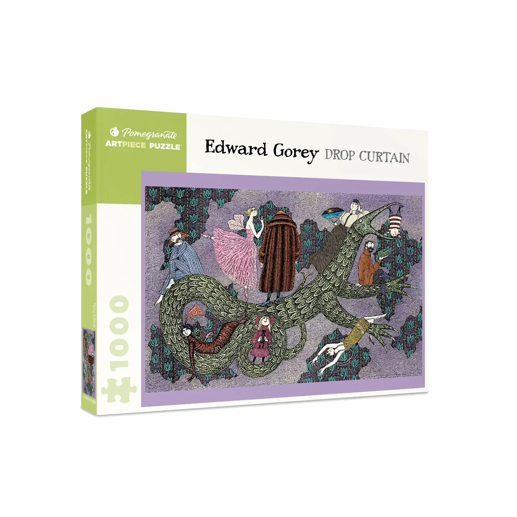 Drop Curtain 1000 Piece Jigsaw Puzzle Pomegranate