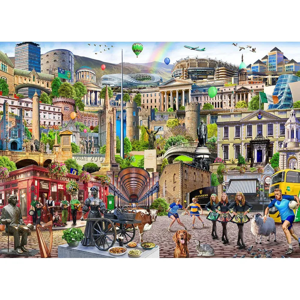 Dublin Calling 1000 Piece Jigsaw Puzzle Gibsons