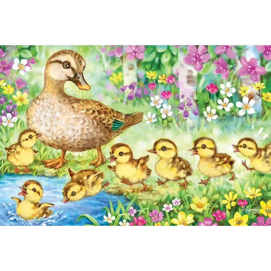 Ducklings 35 Piece Floor Jigsaw Puzzle Cobble Hill