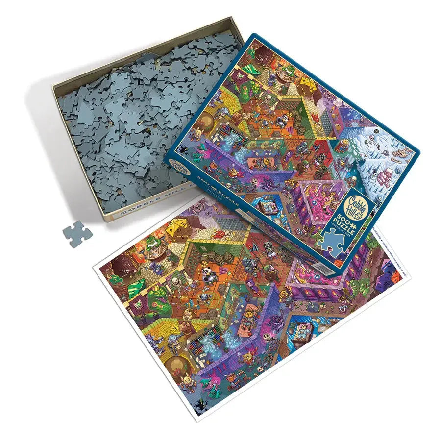 Dungeon Run 500 Piece Jigsaw Puzzle Cobble Hill