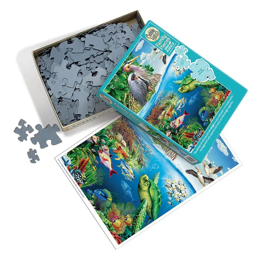Earth Day 350 Piece Family Jigsaw Puzzle Cobble Hill