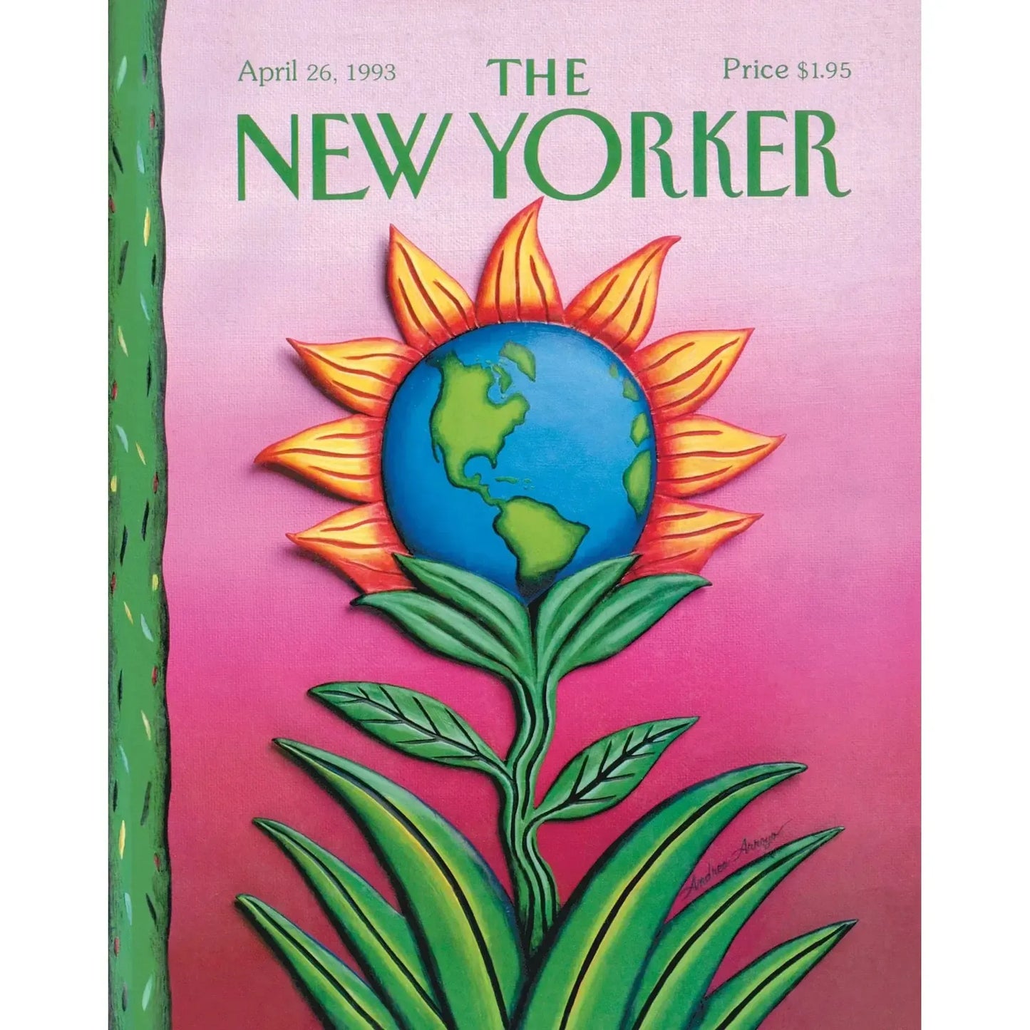 Earth Day The New Yorker 100 Piece Mini Jigsaw Puzzle NYPC