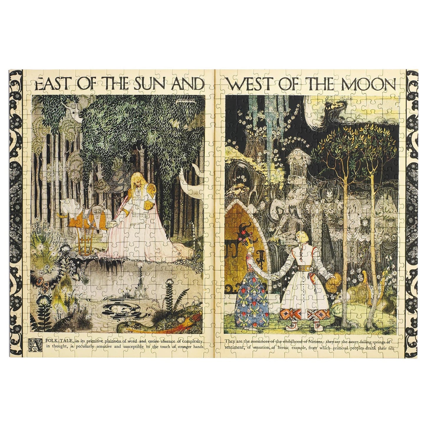 East of the Sun & West of the Moon 500 Piece Premium Jigsaw Puzzle Art & Fable
