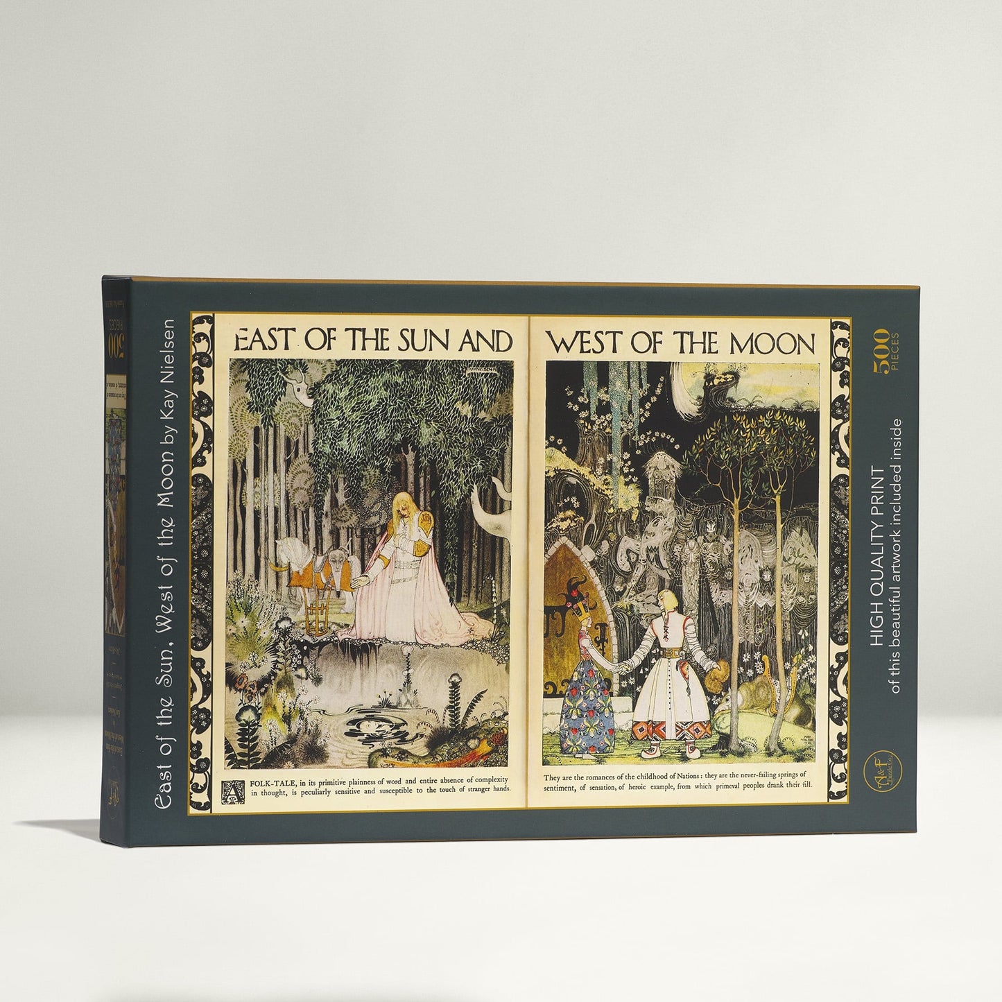 East of the Sun & West of the Moon 500 Piece Premium Jigsaw Puzzle Art & Fable