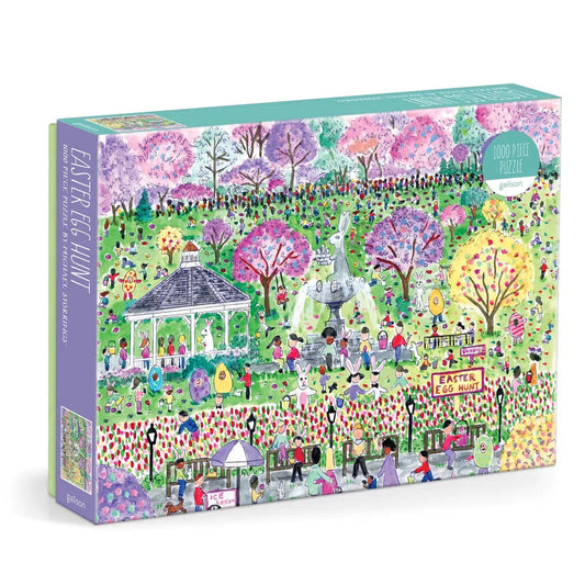 Easter Egg Hunt 1000 Piece Jigsaw Puzzle Galison