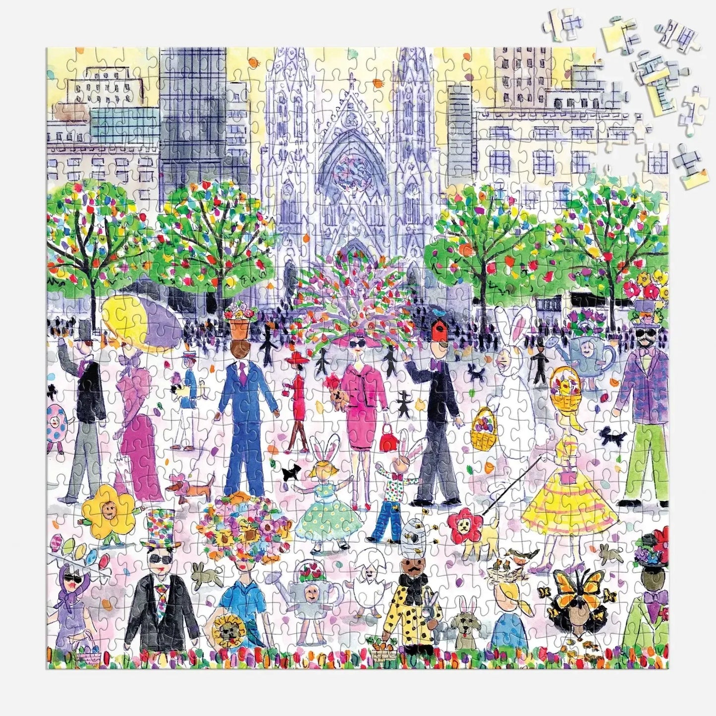 Easter Parade 500 Piece Jigsaw Puzzle Galison