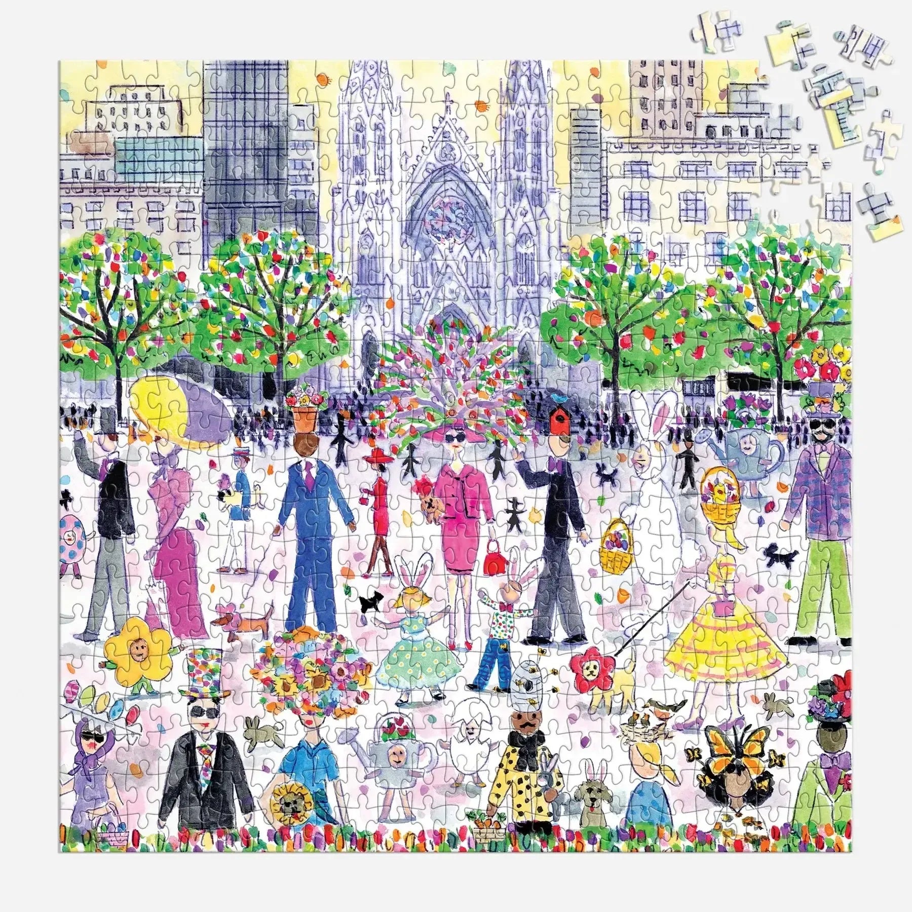 Easter Parade 500 Piece Jigsaw Puzzle Galison