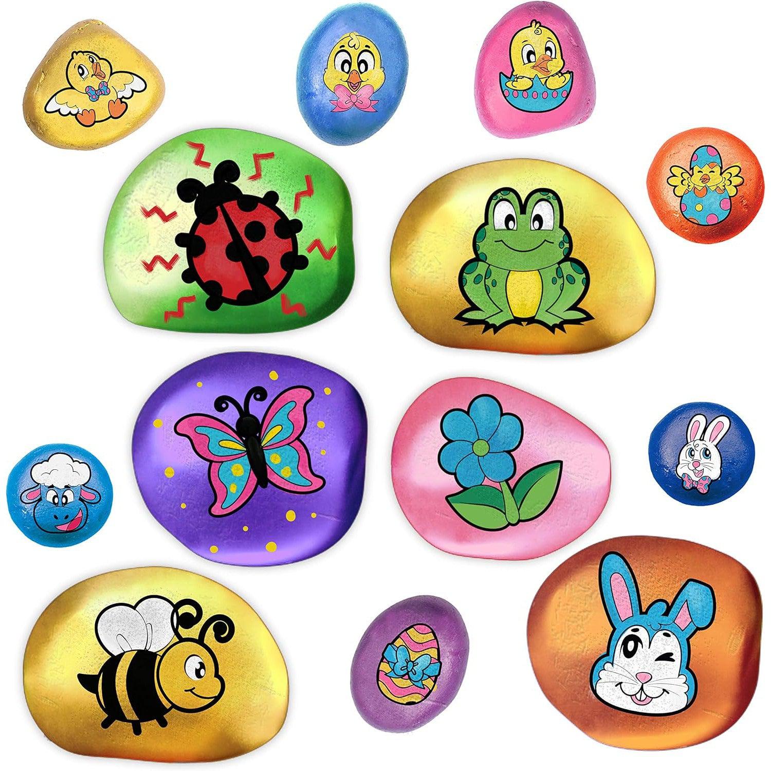 Easter Themed Rock Painting Kit