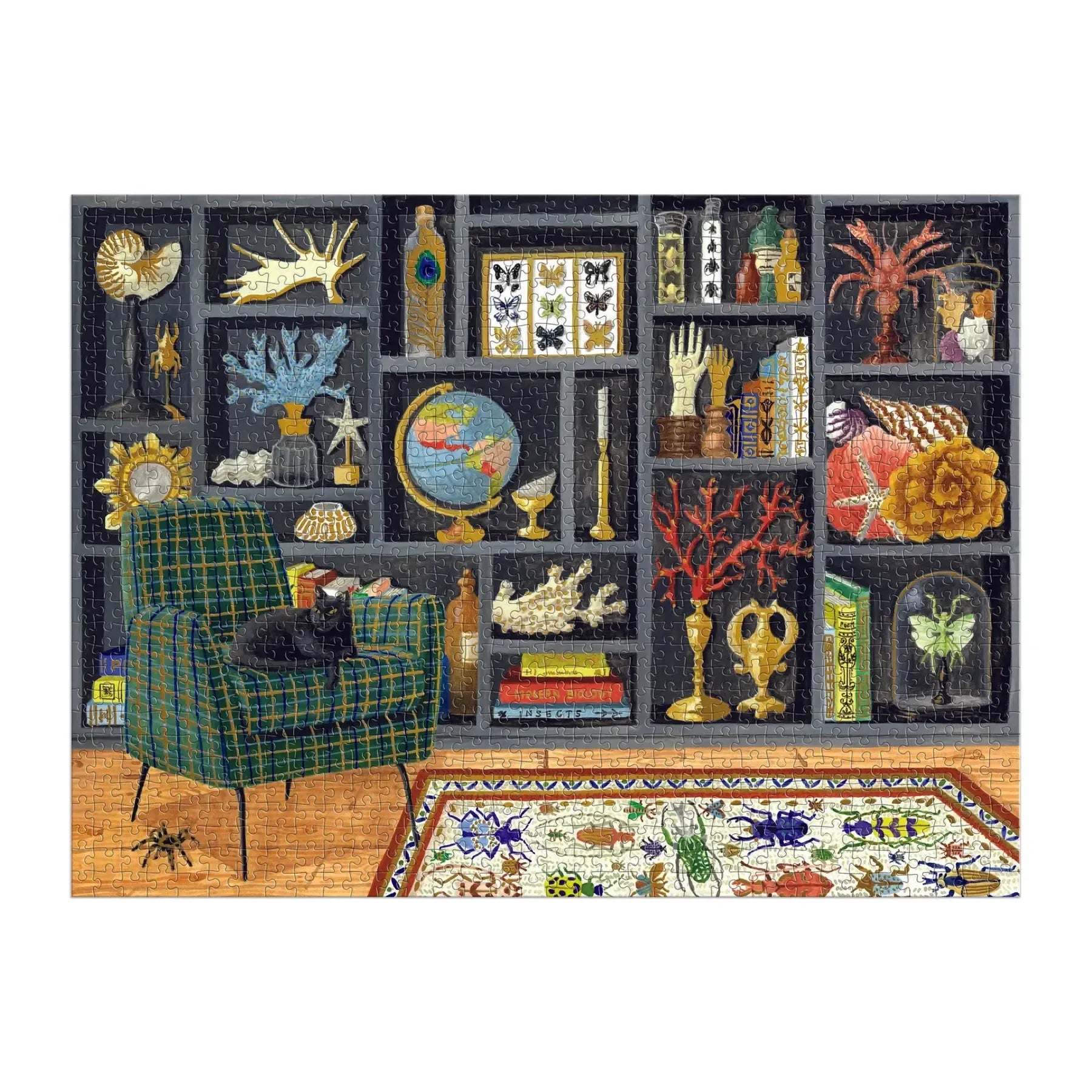 Eclectic Treasures 1000 Piece Jigsaw Puzzle Galison