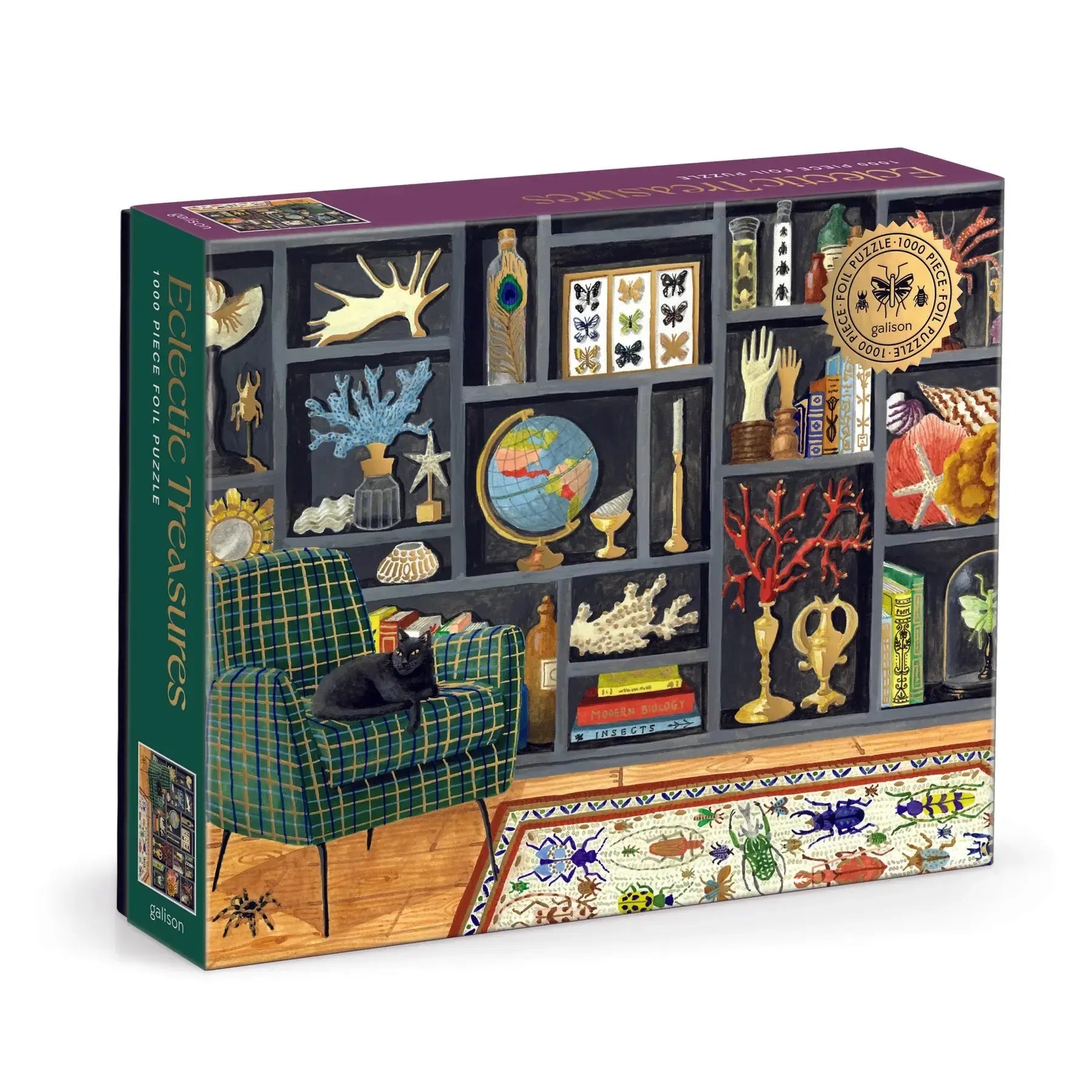 Eclectic Treasures 1000 Piece Jigsaw Puzzle Galison