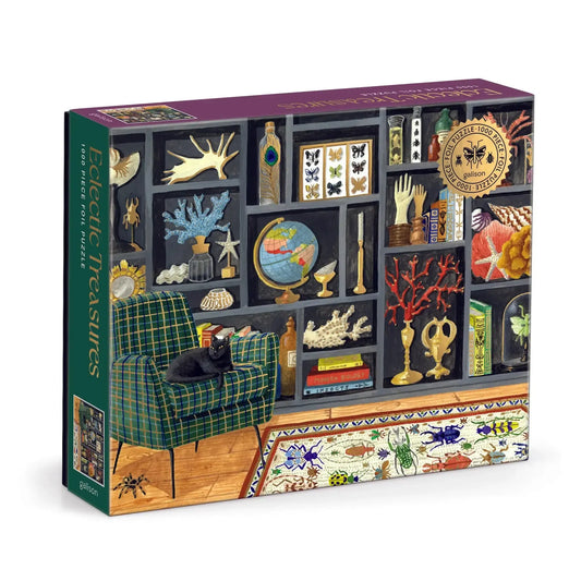 Eclectic Treasures 1000 Piece Jigsaw Puzzle Galison