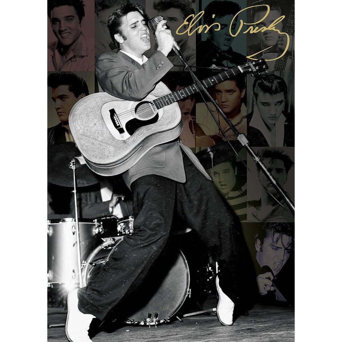 Elvis Presley Live in Olympia Theater 1000 Piece Jigsaw Puzzle Eurographics