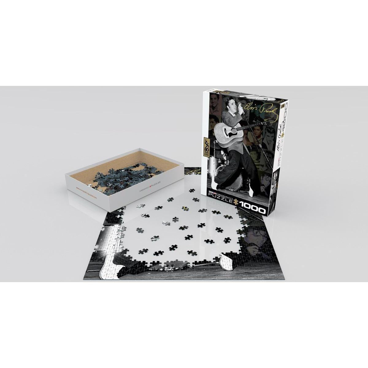 Elvis Presley Live in Olympia Theater 1000 Piece Jigsaw Puzzle Eurographics
