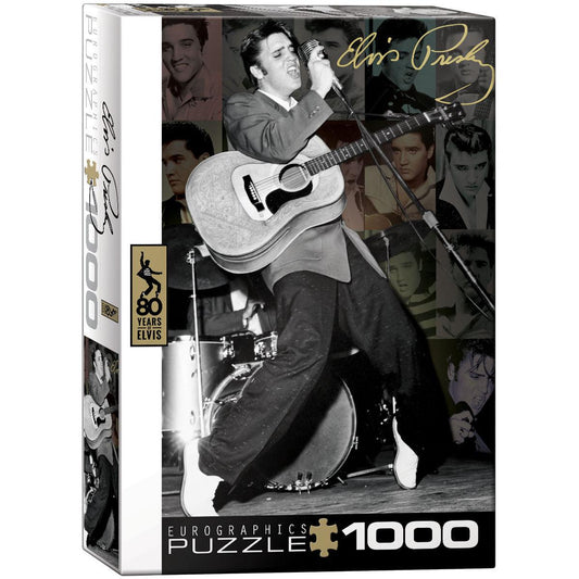 Elvis Presley Live in Olympia Theater 1000 Piece Jigsaw Puzzle Eurographics