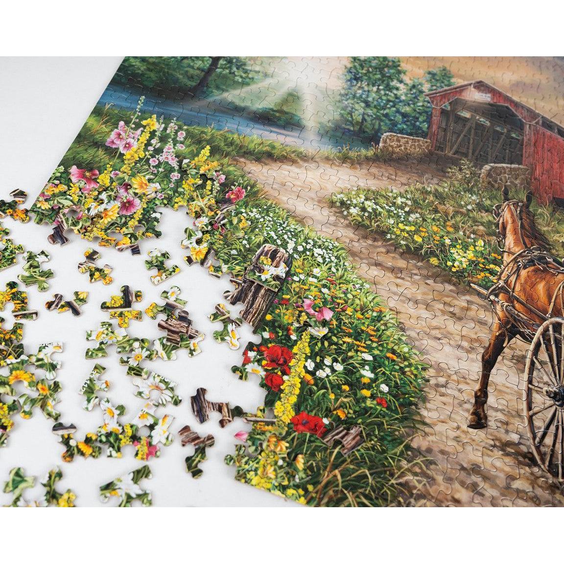 Evening on the Farm 1000 Piece Jigsaw Puzzle Springbok