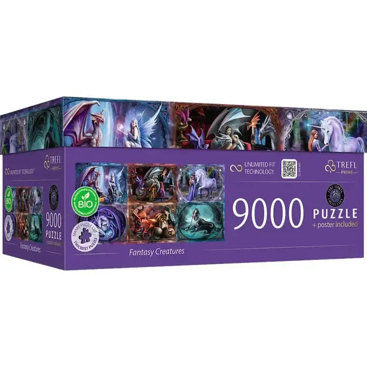 Fantasy Creatures by Anne Stokes 9000 Piece Jigsaw Puzzle Trefl