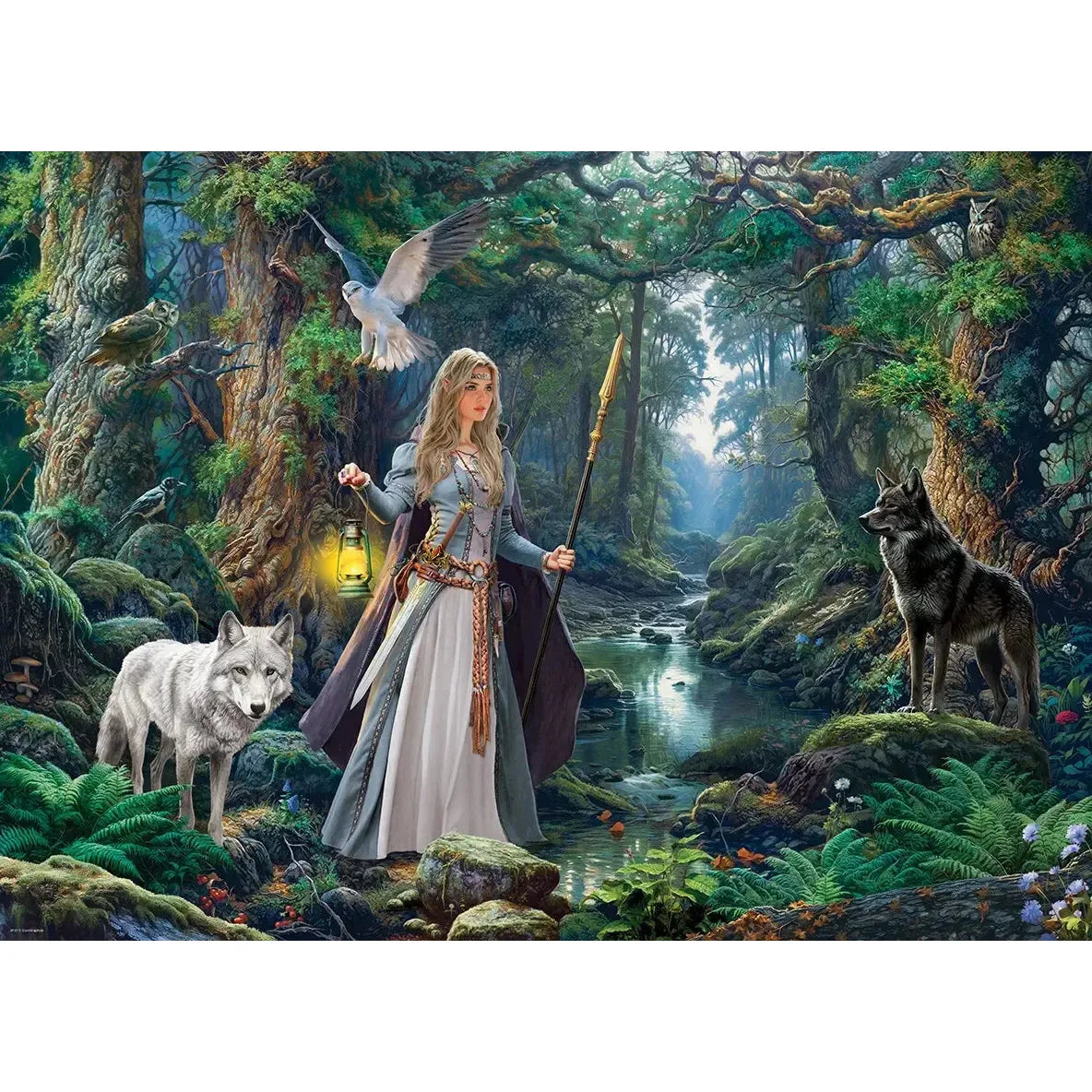 Fantasy Forest 1000 Piece Jigsaw Puzzle Eurographics