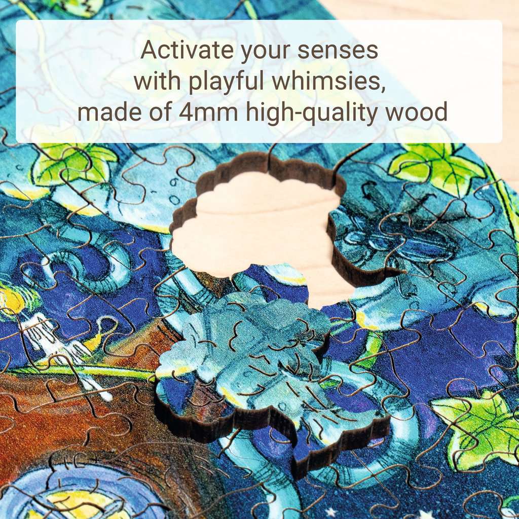 Fantasy Forest 500 Piece Wood Jigsaw Puzzle Ravensburger
