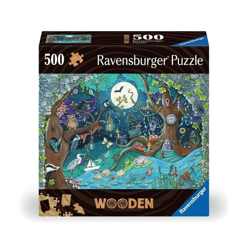 Fantasy Forest 500 Piece Wood Jigsaw Puzzle Ravensburger