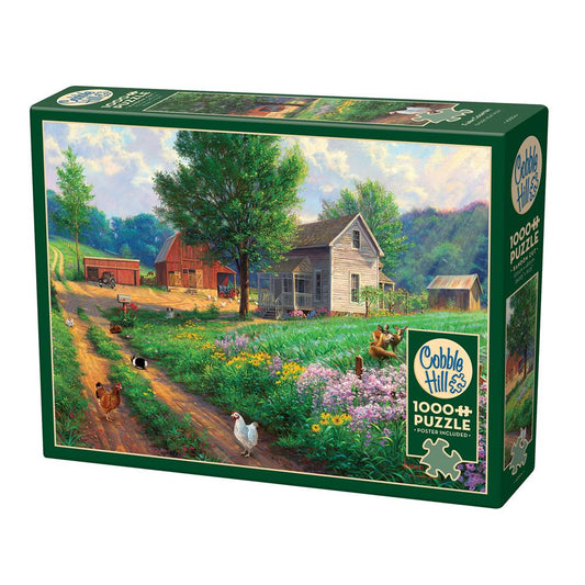 Farm Country 1000 Piece Jigsaw Puzzle Cobble Hill