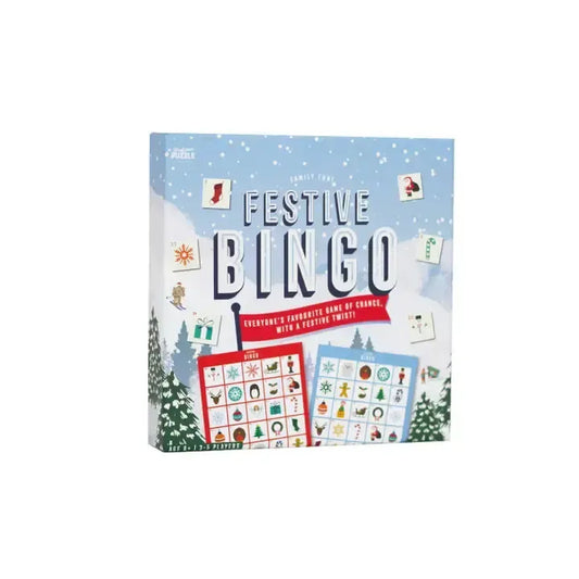 Festive Bingo - Classic Game with a Twist - Professor Puzzle