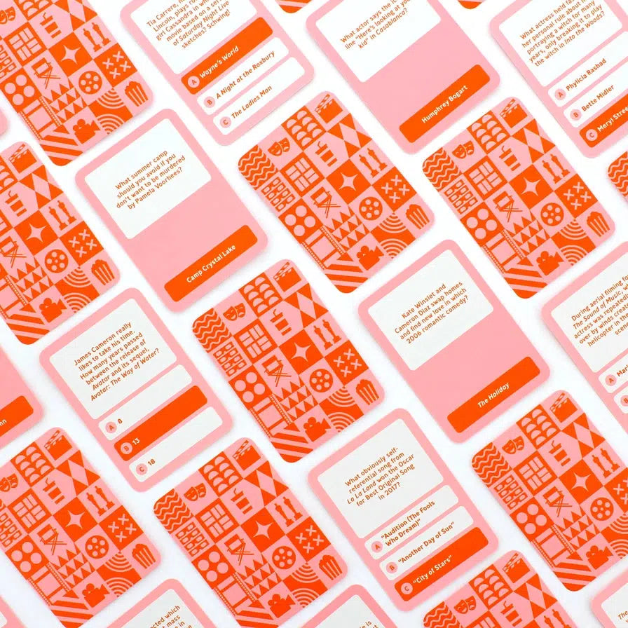 Film Fanatic Trivia Card Game Ginger Fox
