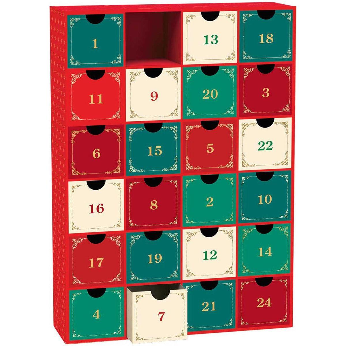 Fine Art Christmas Advent Calendar - 24 Set of 50 Piece Mini Jigsaw Puzzles Eurographics