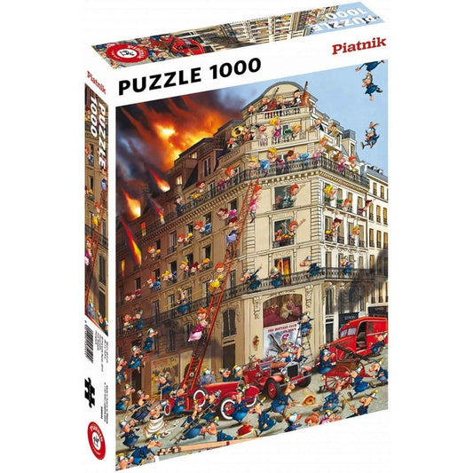 Fire Brigade 1000 Piece Jigsaw Puzzle Piatnik