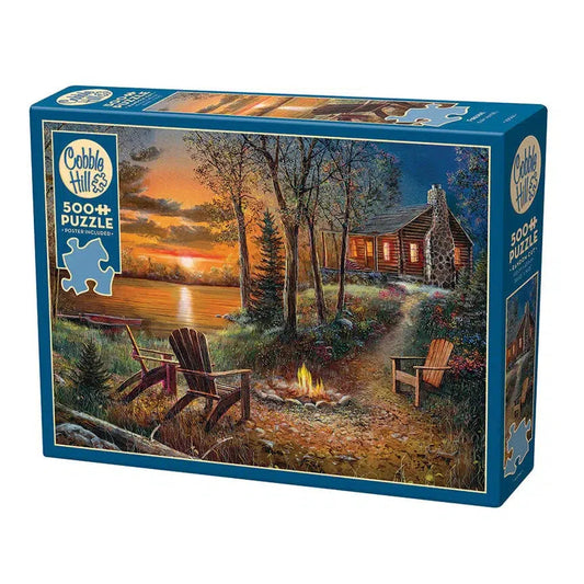 Fireside 500 Piece Jigsaw Puzzle Cobble Hill