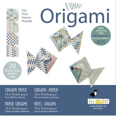 Fish Funny Origami Kit Fridolin