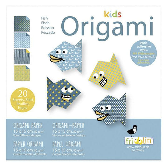 Fish Kids Origami Kit Fridolin