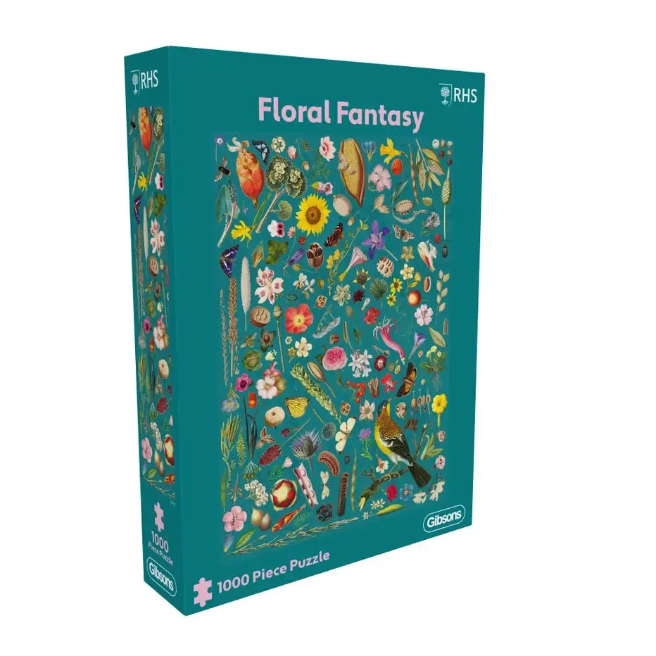 Floral Fantasy 1000 Piece Jigsaw Puzzle Gibsons