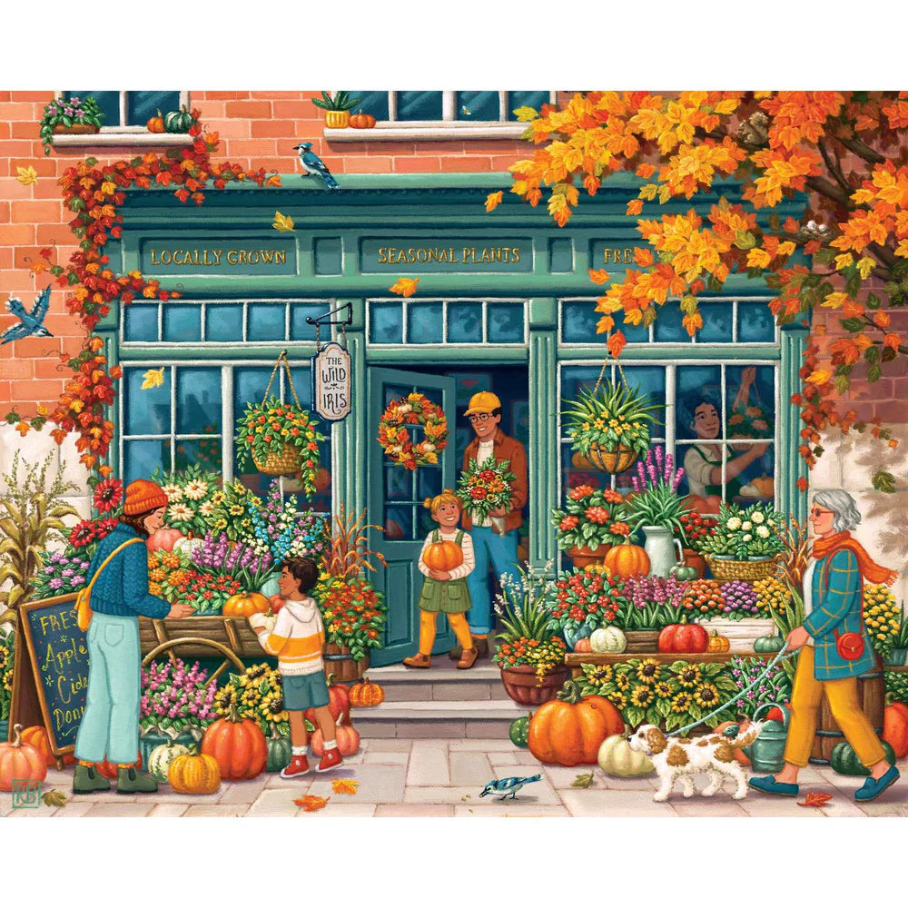 Flower Shop 210 Piece Jigsaw Puzzle Boardwalk