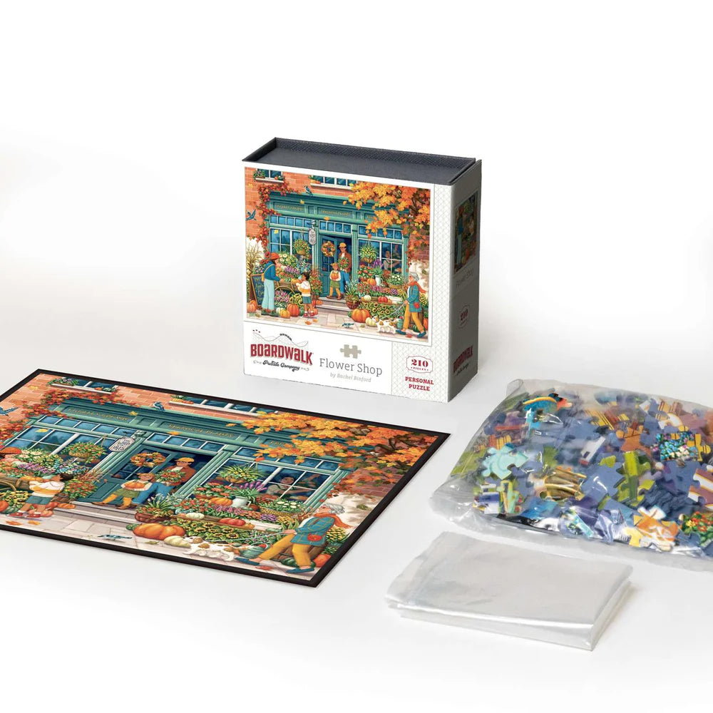 Flower Shop 210 Piece Jigsaw Puzzle Boardwalk
