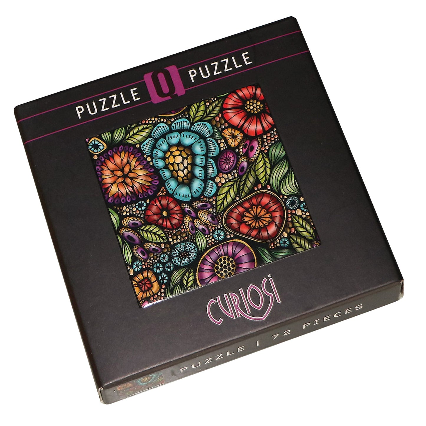 Flowers 72 Piece Pocket Jigsaw Puzzle Curiosi